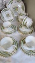 Twenty pieces of Royal Stafford 'Dovedale' pattern teaware (only 5 cups) COLLECT ONLY.