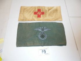 Two German style arm bands.