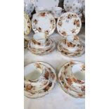 A quantity of Clifton China 'Celia' pattern tea ware. COLLECT ONLY.