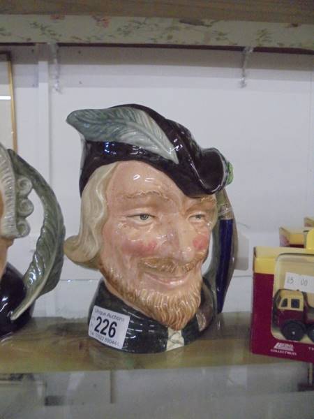 Three Royal Doulton character jugs - Robin Hood, The Lawyer and The Compleat Angler. - Image 2 of 4