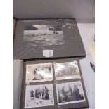 Two German WW2 related photograph albums including Luftwaffe Anti Aircraft unit and RAD