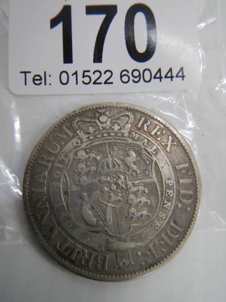 A George III silver half crown, 1818. - Image 2 of 3