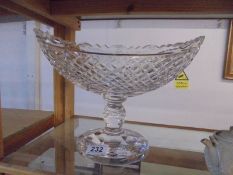 A fine Waterford crystal footed bowl.
