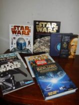 A quantity of Star Wars annuals.