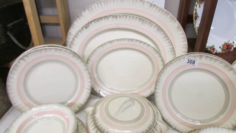 Approximately 45 pieces of circa 1960's dinnerware including platters and tureens. COLLECT ONLY. - Image 2 of 3
