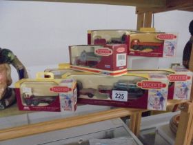Eight boxed Lledo 'Trackside' die cast vehicles.