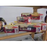 Eight boxed Lledo 'Trackside' die cast vehicles.