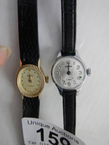 Two Sekonda ladies wrist watches in working order. - Image 2 of 2