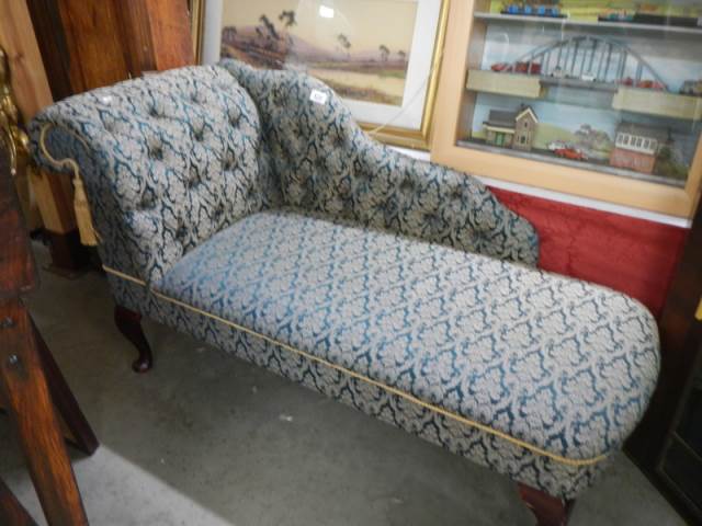 A good 20th century chaise longue, COLLECT ONLY.