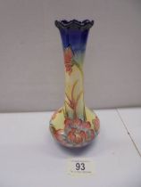 An Old Tupton ware hand painted vase.