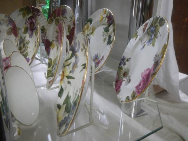 Four Duchess porcelain trio's. - Image 2 of 4