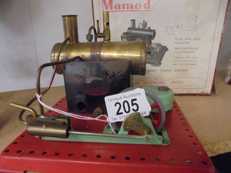 A boxed Mamod Stationary steam engine. - Image 2 of 3