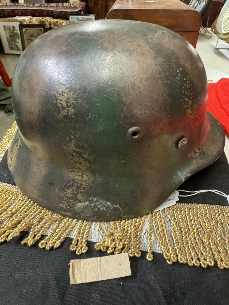 A German Stahhelm helmet. - Image 4 of 7