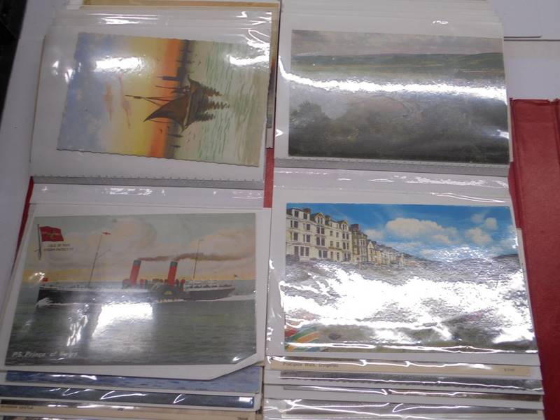 Two albums of approximately 350 mainly topographical postcards. - Image 10 of 17