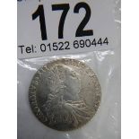 A George III silver shilling, 1797.