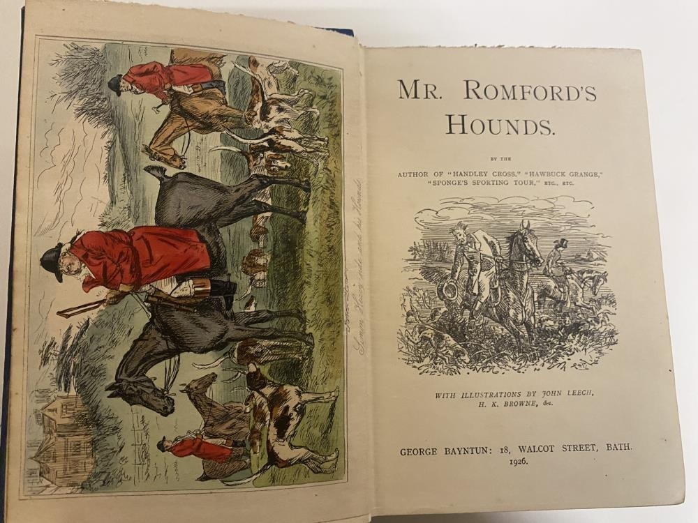 4 The Jorrocks Edition books including Mr Sponge's Sporting Tour 1891 - Image 6 of 6