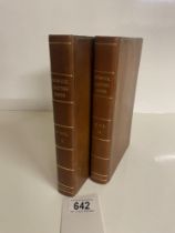 Bewick, Thomas A History of British Birds 2 Volumes 1832 - finely bound in leather