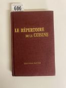 Le Repertoire de la Cuisine Standard Edition - The Cookery Repertory 14th Edition 1978