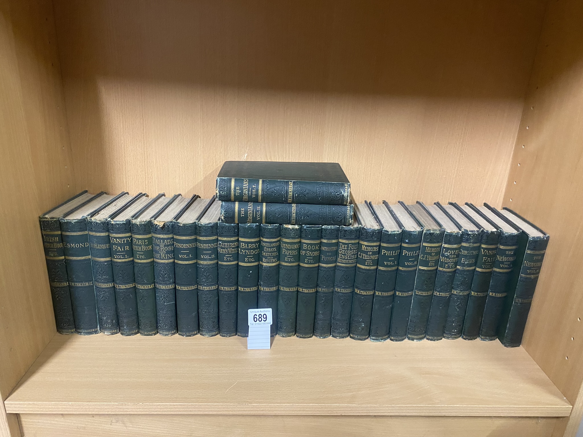 The Works of William Makepeace Thackery in 26 Volumes, 1889