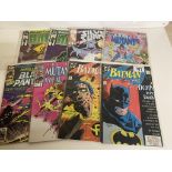 Comics including Marvel and DC, Batman Death in the Family 426, 428, Silver Surfer 50, Emerald