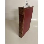 Bewick, Thomas A General History of Quadrupeds 1800 - bound in red leather
