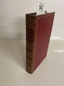 Bewick, Thomas A General History of Quadrupeds 1800 - bound in red leather