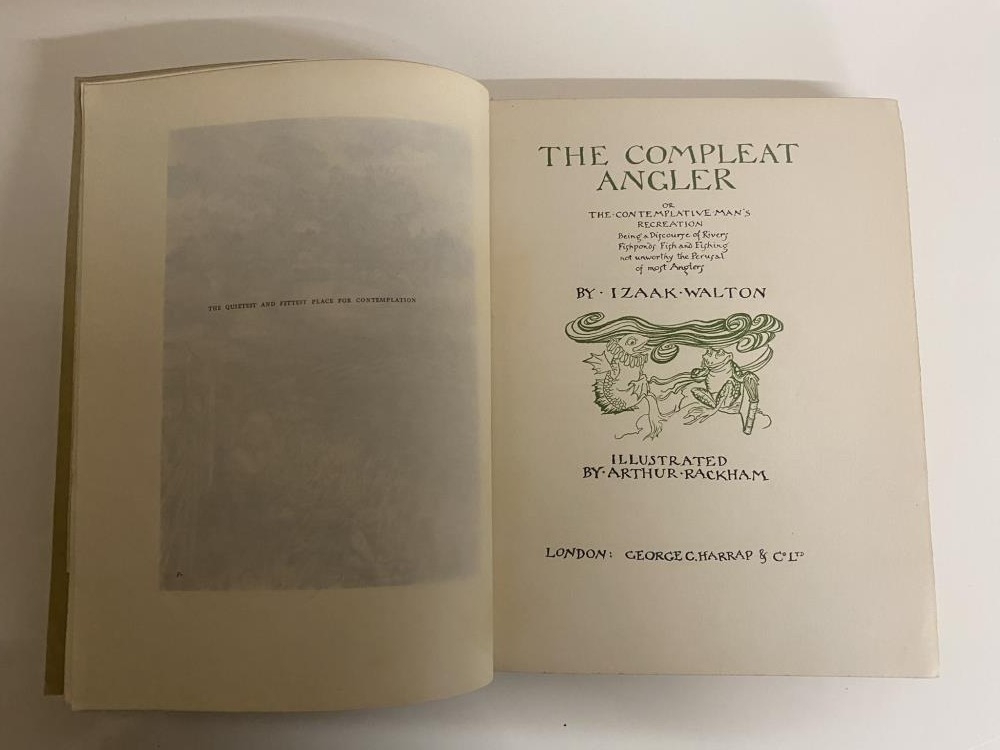 The Compleat Angler Izaak Walton, Illustrated Arthur Rackham, 1931 - Image 4 of 5