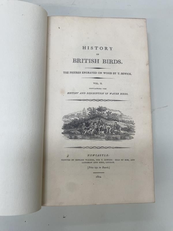 Bewick, Thomas A History of British Birds 2 Volumes Vol I 1797 and Vol 2 1804 - no front or end - Image 3 of 3