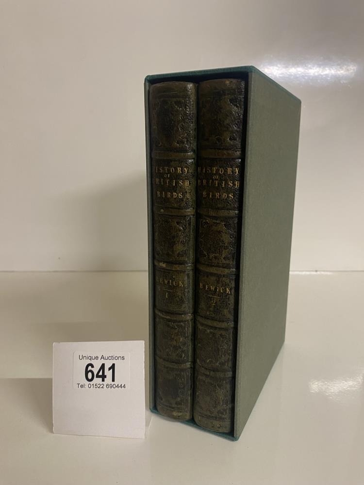 Bewick, Thomas A History of British Birds 2 Volumes in slipcase 1826