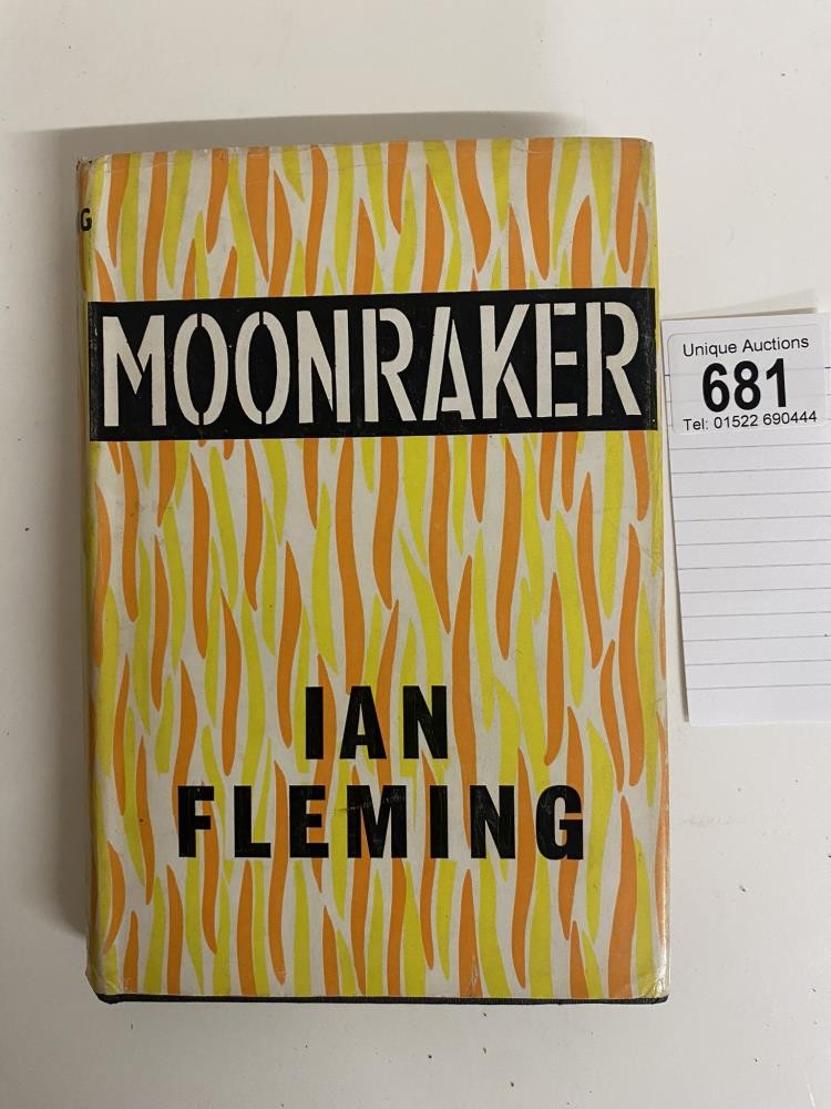 Fleming, Moonraker 1955, 1st Edition with dustjacket