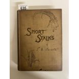 Short Stalks or Hunting Camps by Edward North Buxton
