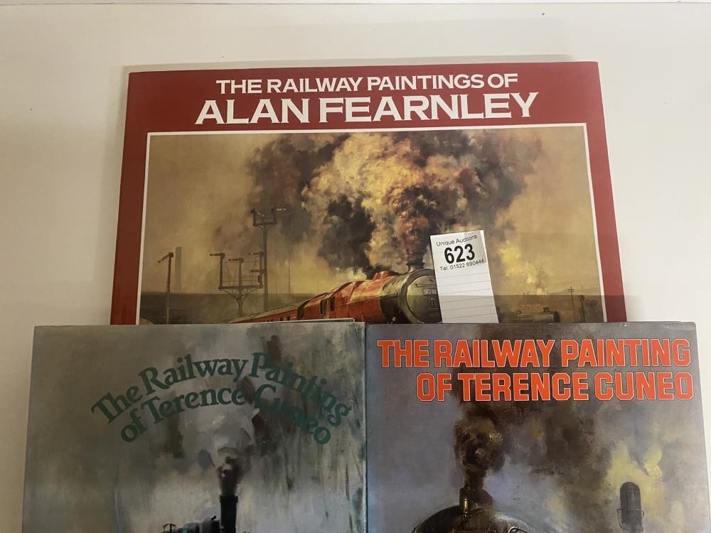 2 Terence Cuneo books and The Paintings of Alan Fearnley - Image 2 of 3