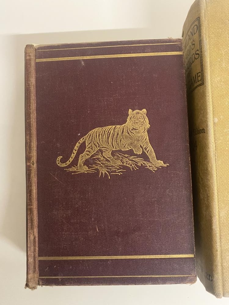 2 classic hunting related books Rowland Ward's Record of Big Games Seventh Edition 1914 and Wild - Image 3 of 5