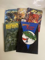5 DC Comics Graphic Novels and Books including Superman Archives Editions Volume 1, The Greatest