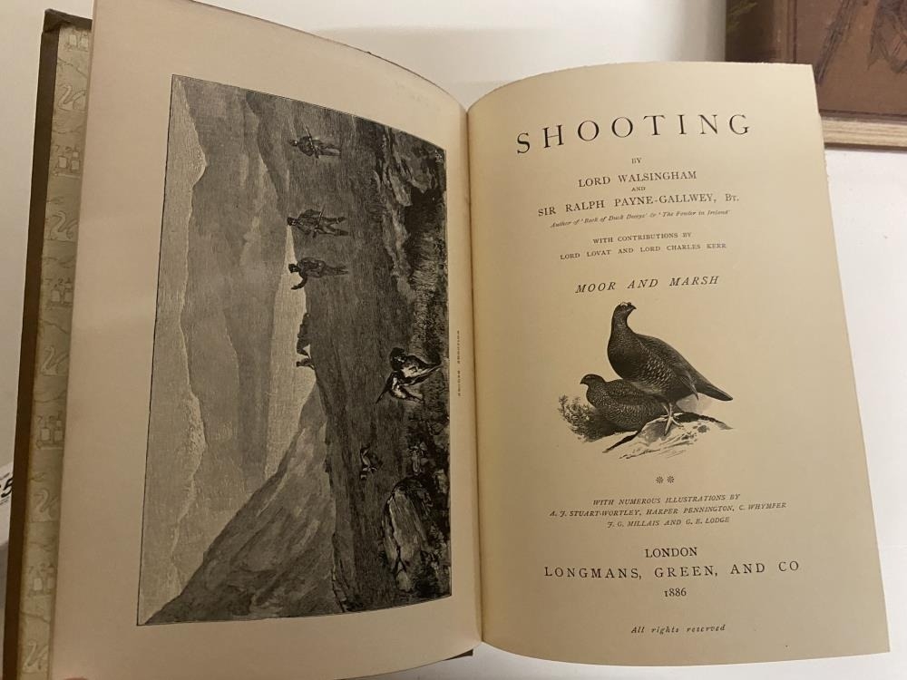 The Badminton Library of Shooting 1886 and 1893 editions and The Badminton Library of Hunting 1906 - Image 3 of 5