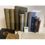 A mixed lot of antiquarian and collectable books including Outpost Singapore, European History by