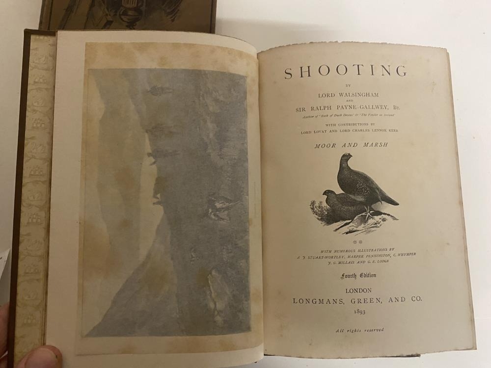 The Badminton Library of Shooting 1886 and 1893 editions and The Badminton Library of Hunting 1906 - Image 4 of 5