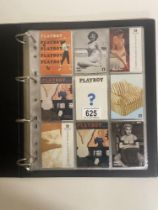 A set of Playboy Centerfold Collectors Cards 120 cards