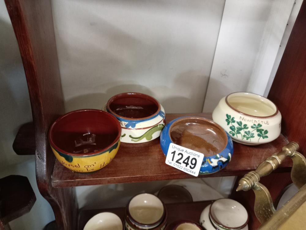 20+ Pieces of Torquay ware including salt pots & small dishes - Image 3 of 5