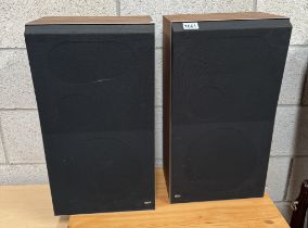 A Pair of Bang and Olufsen Beovox 560 speakers