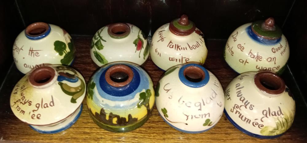 16 Torquay ware inkwells - Bild 3 aus 3