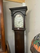 A 30 hour Grandfather clock by W Thacknall Banbury