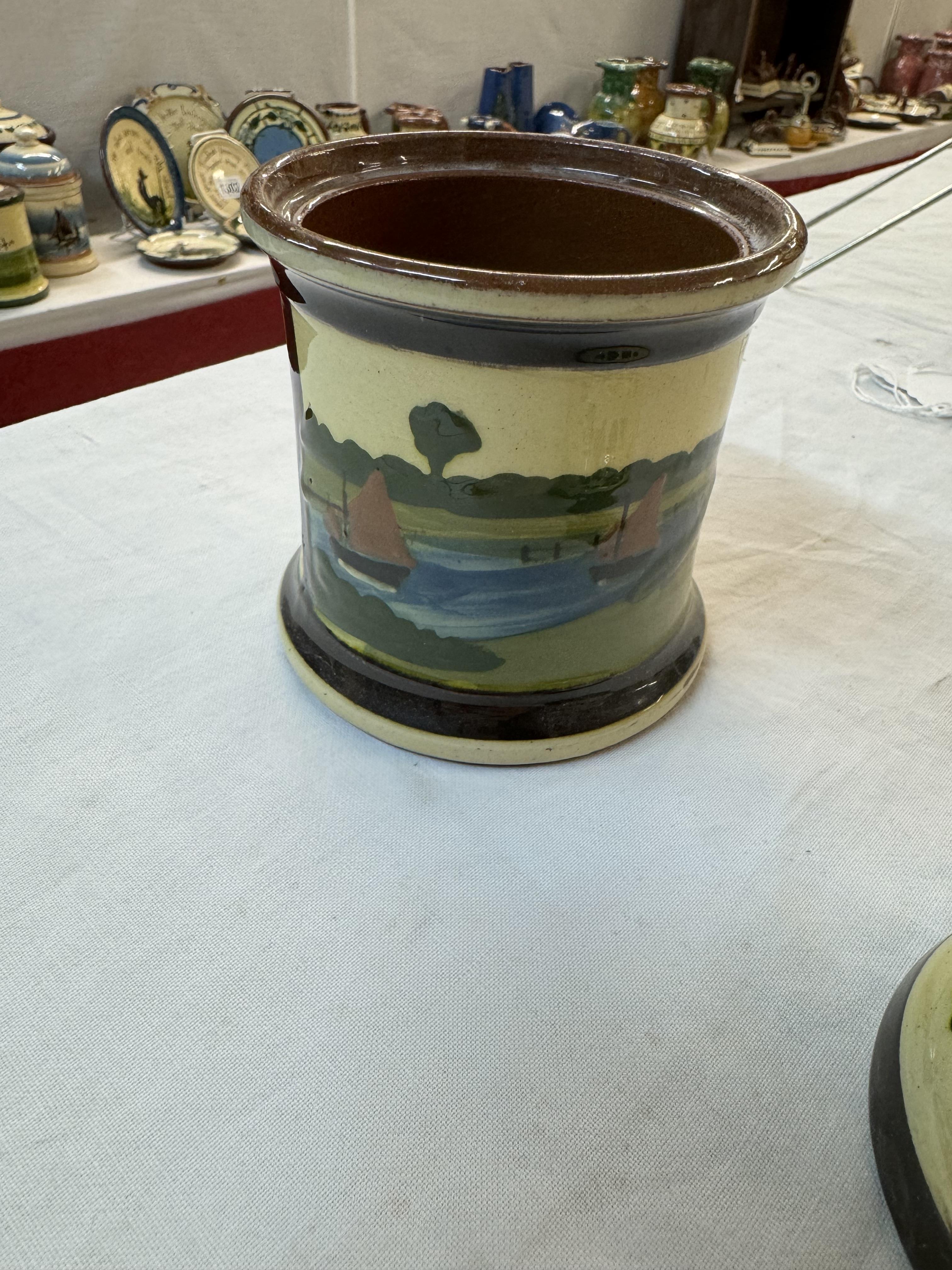 6 Torquay pottery tobacco/jam pots - Image 6 of 7