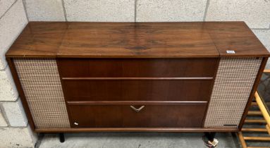 A Dynatron of Maidenhead radiogram (Garrard record player) 137 x 42 x 76cm