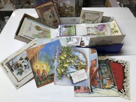 A collection of old cards