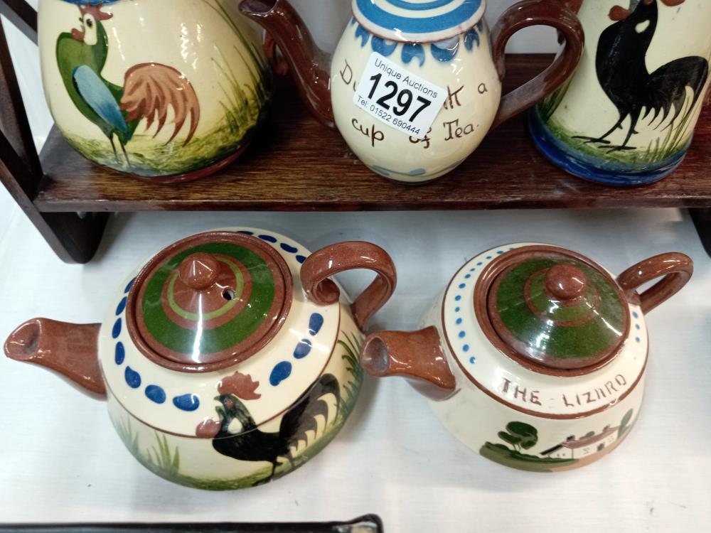 5 Torquay ware coffee & teapots - Bild 3 aus 3