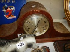 An old Napoleon hat mantel clock.