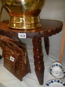 An oak occasional table, COLLECT ONLY.