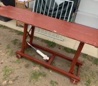 A Piston action workbench. Piston needs attention