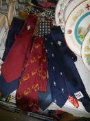 A good lot of assorted neck ties.